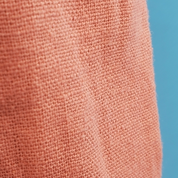 New with tags Marc New York coral linen tie waist sorts XL - Picture 12 of 16